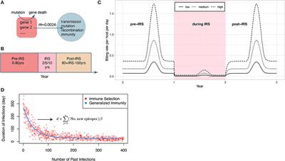 Frequency-Dependent Competition Between Strains Imparts Persistence to Perturbations in a Model of Plasmodium falciparum Malaria Transmission